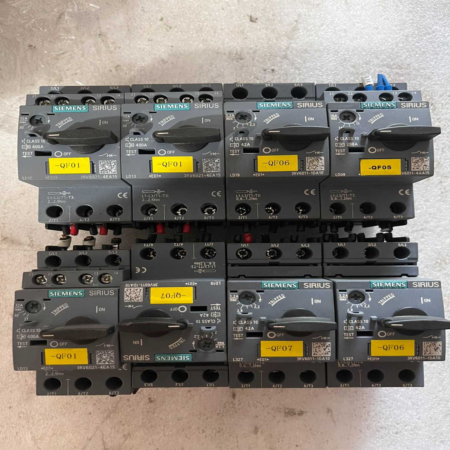 断路器3RV6021-4EA15，擦下灰95新，成色巨适用