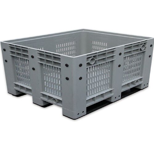 塑料卡板箱胶箱托盘叉车大号物流箱大箱式加厚工具箱可加带盖周转