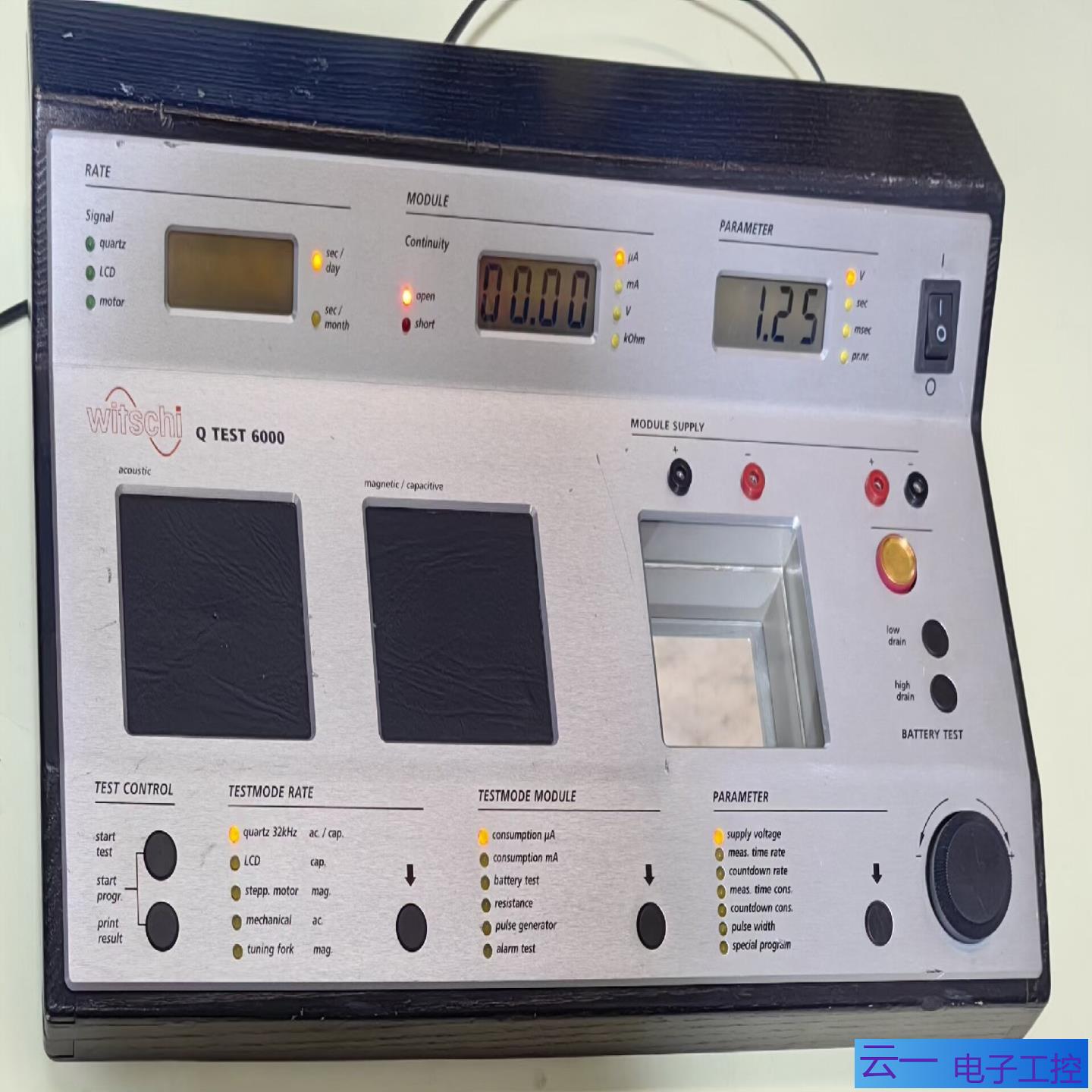 瑞士 witschi q test 6000 瑞士石英表校表；议价