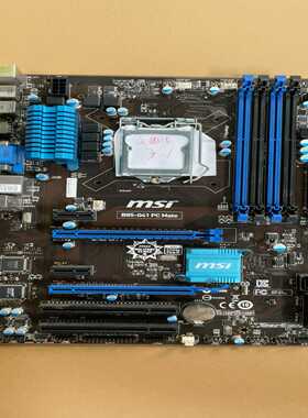 出10张微星B85-G41PCMate主板有挡片11--议价商品