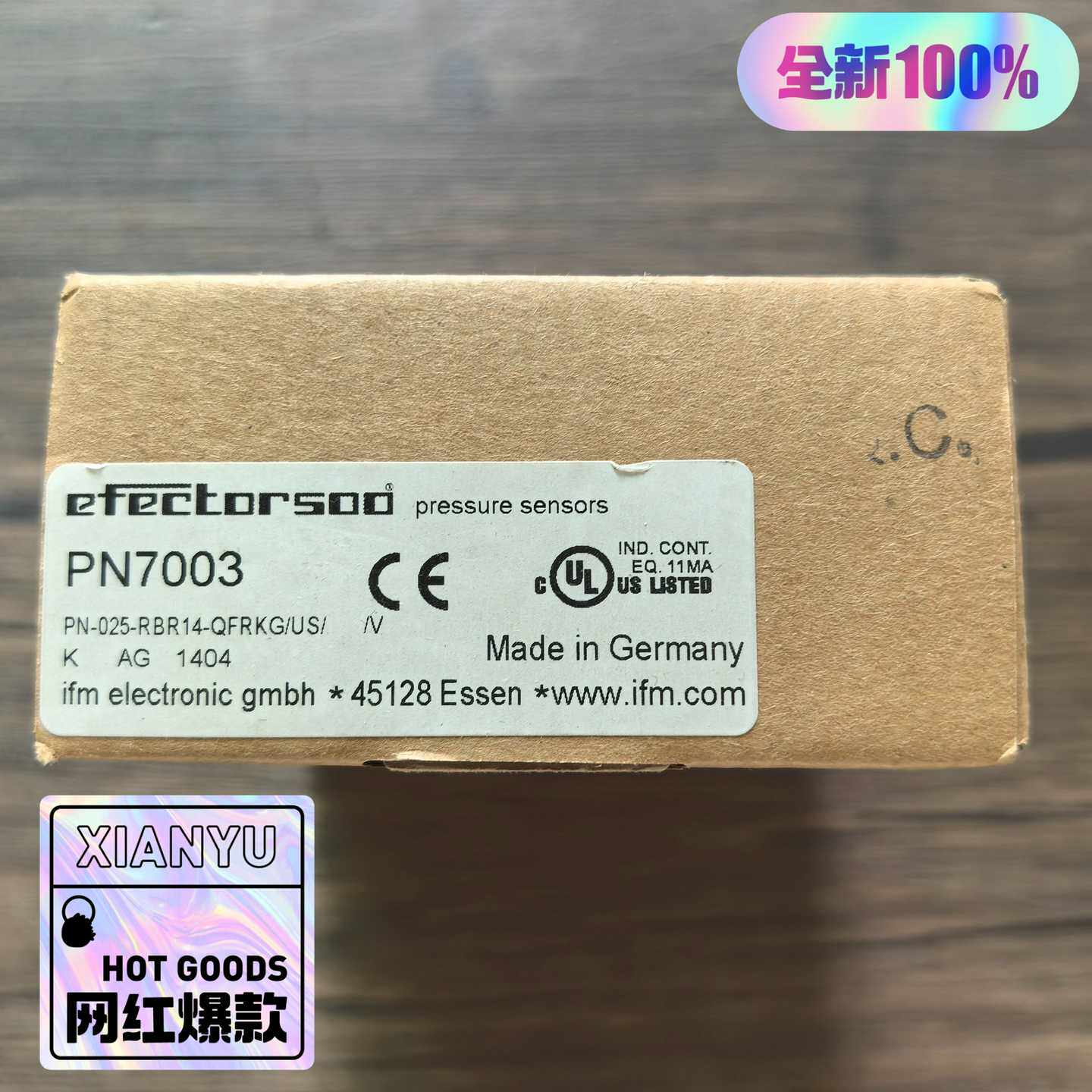 全新原装正品IFM易福门PN7003压力传感器实物拍--议价商品