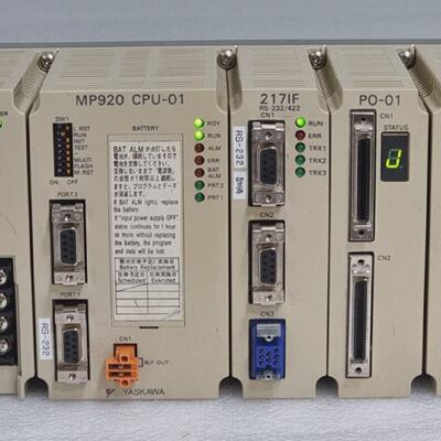 YASKAWA MP920 PS210 JEPMCCP200 CPU01  JEPMCCM200  CL210 PL20