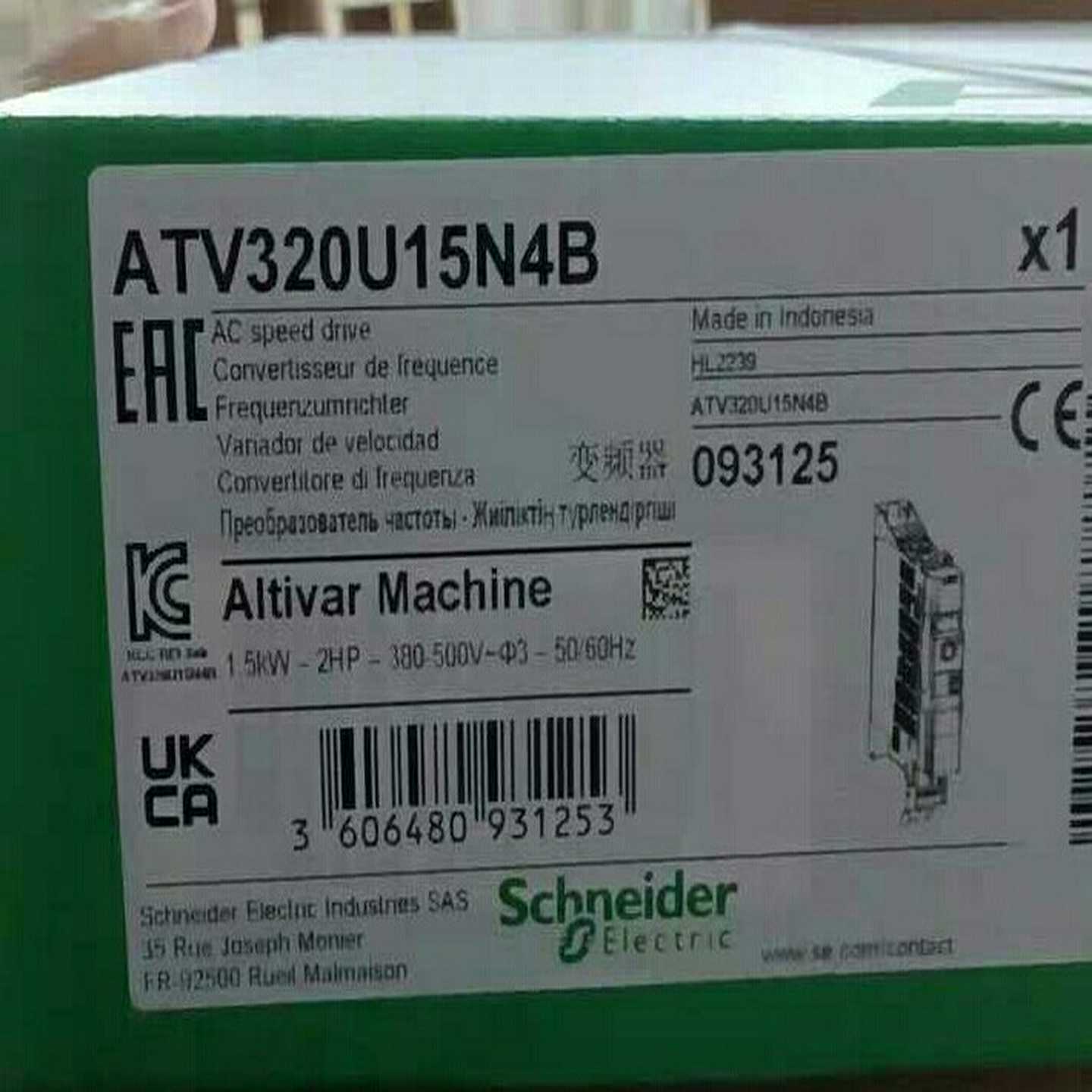 询价~ ATV320U15N4B 变频器到货
