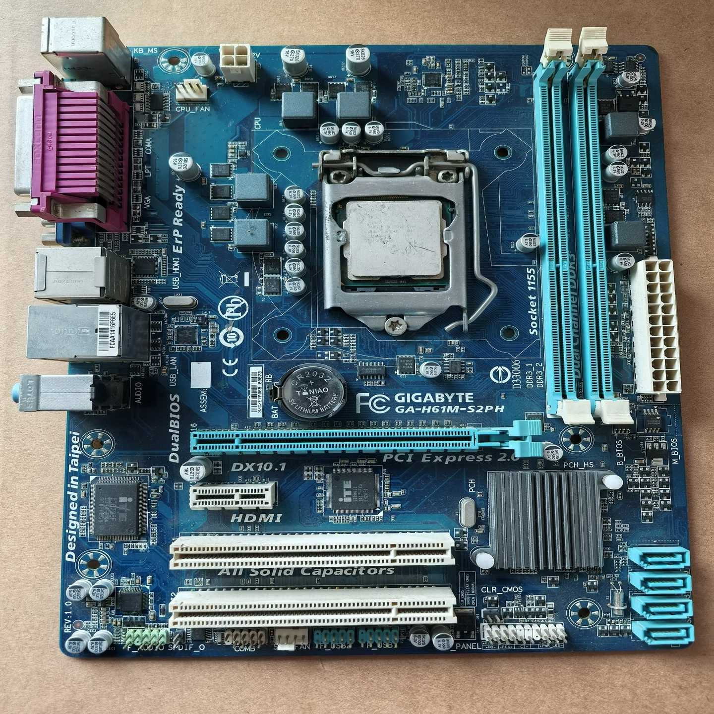 议价技嘉GA-H61M-S2PH主板，原装拆机，测试好发货。有质