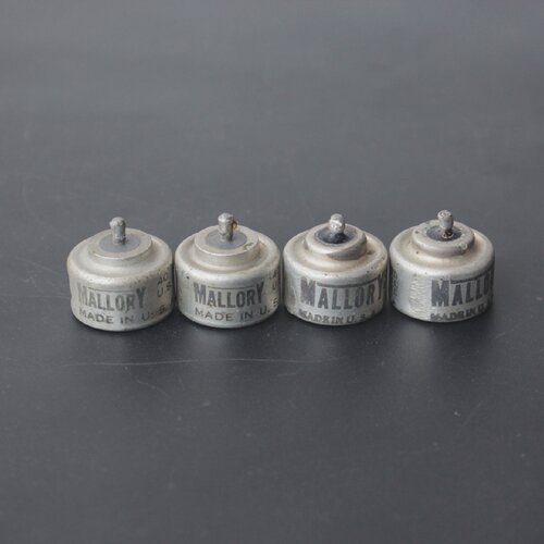 美国MALLORY摩罗利拆机40uf50V60V银钽发烧音响胆机电容单只价
