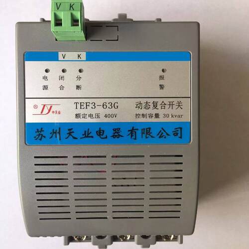 询》原装正品苏州天业电器复合开关TEF363G4080