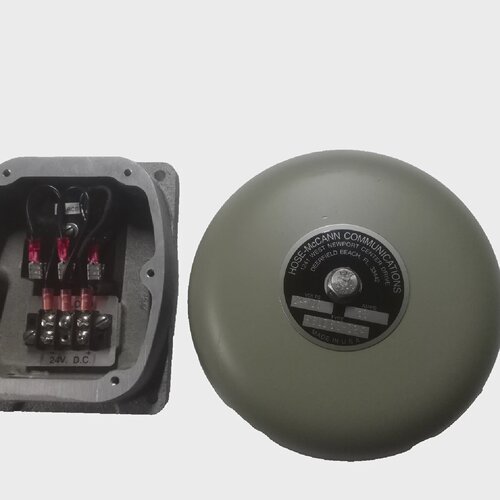 HOSE MACCANN 96UD6S024 BELL 10 TELEPHONE ALARM BELL UNPAINTE