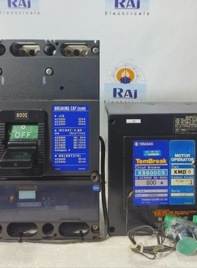 TERASAKIXS800CSTEMBREAKXMD6MOTOROPERATOR115V800ACIRCUITBREAK