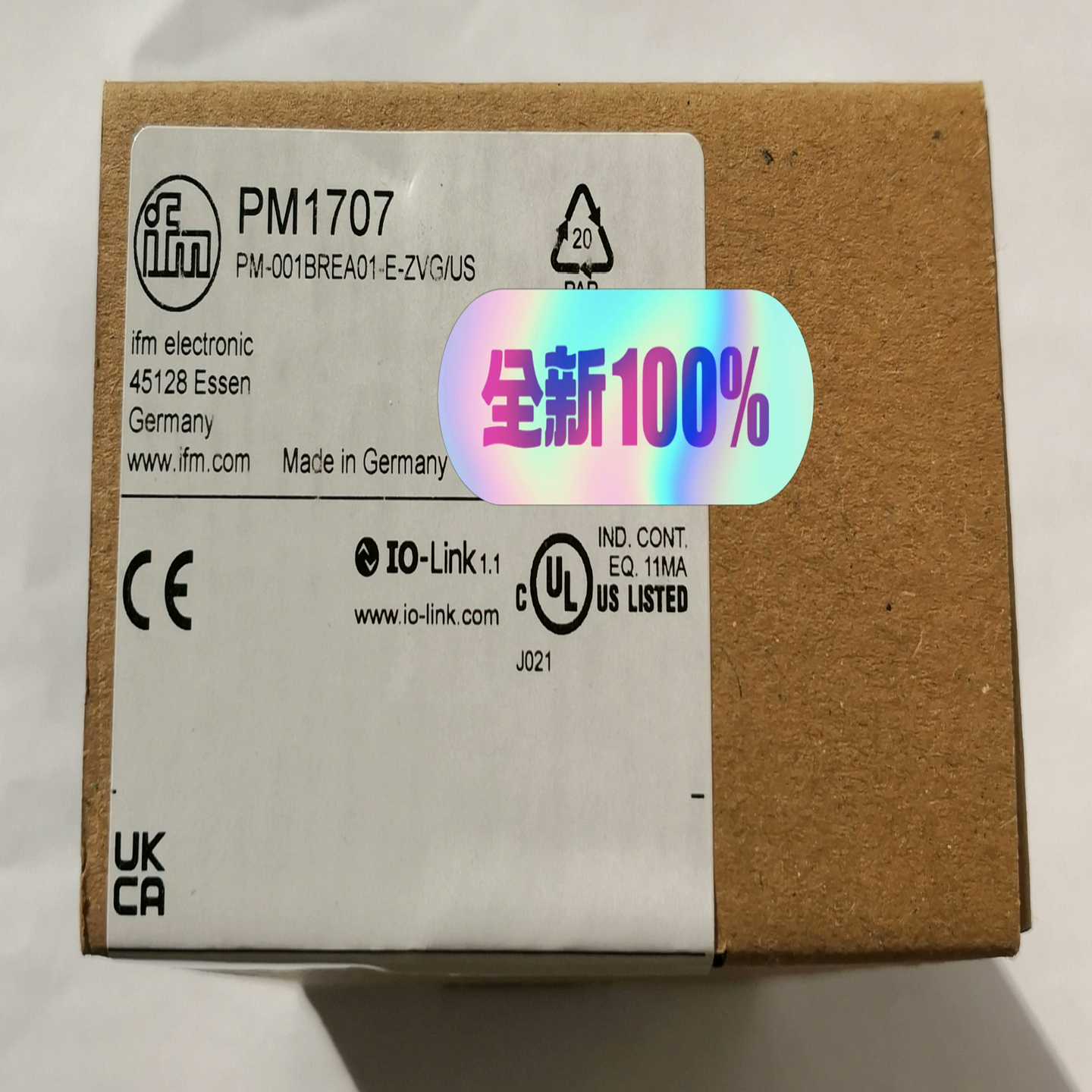 全新原装正品IFM易福门PM1707压力传感器。项目剩余-询价客服