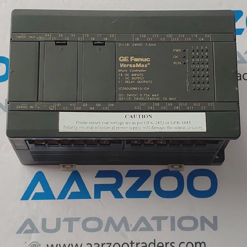 1Pc GE FANUC VERSAMAX IC200UDR010CH MICRO CONTROLLER 28 POIN