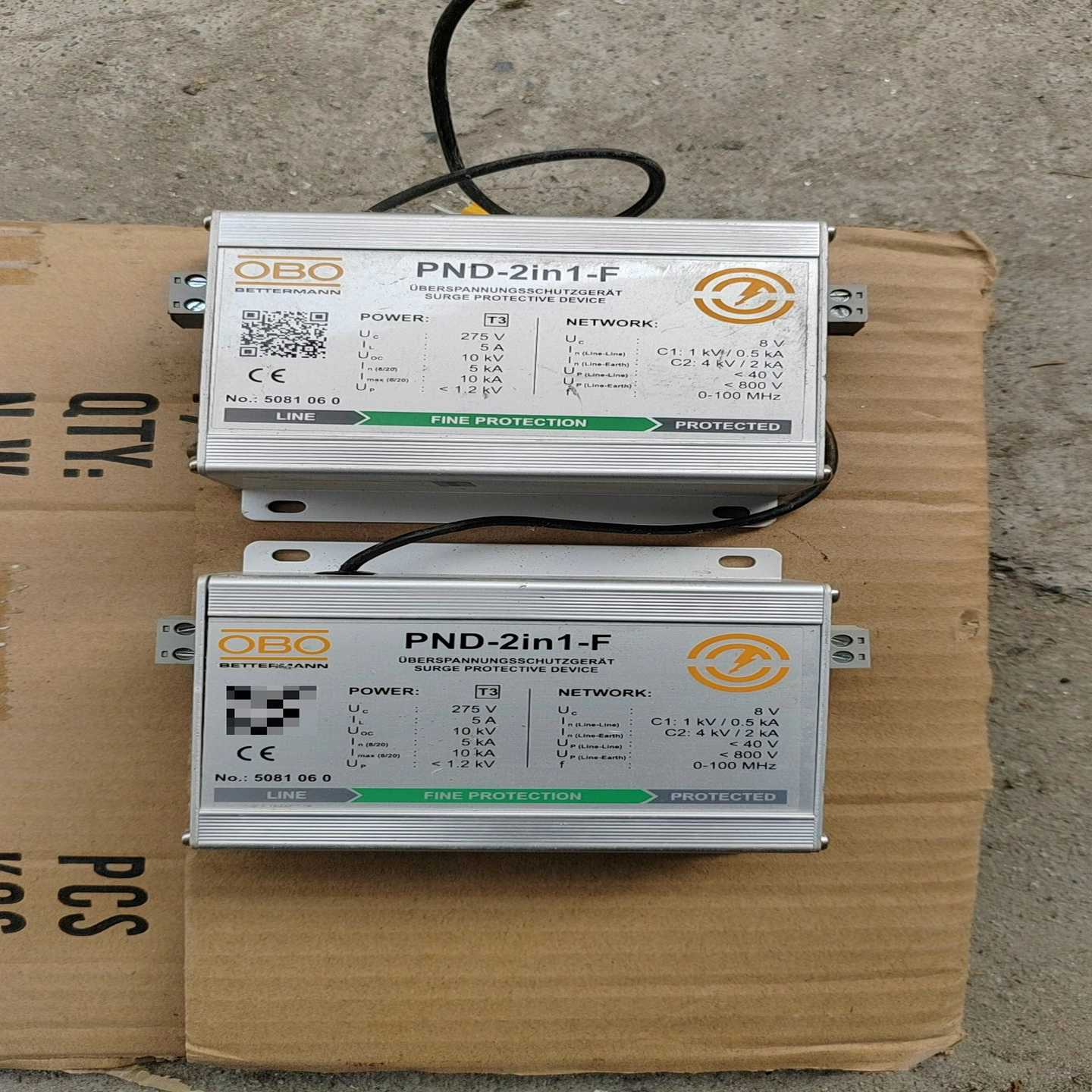 OBO防雷器PND-2in1-F二合一浪涌保护器,11个询价