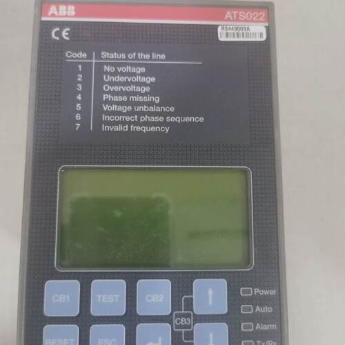 ABB ATS022 Dual power supply automatic switching controller