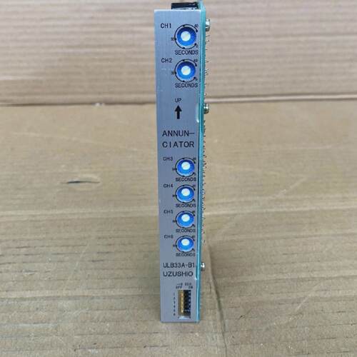 UZUSHIO ULB33ABA ANNUNCIATOR CARD ULB33AB1 1396B