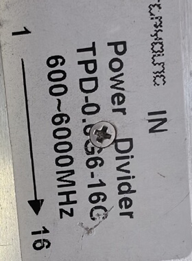 询价-16路6G射频分配器TPD0.6G616C60060