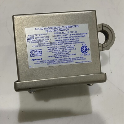 KTEC FACTORY MUTUAL SYSTEM MS40 MAGNETICALLY OPERATED ELECTR