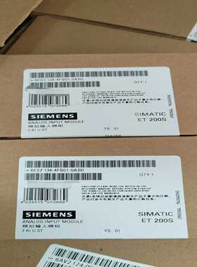 6ES7134-4FB01-0AB0未拆封多个质保询价