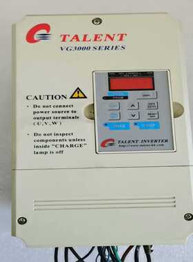 腾龙变频器VG3000-7P5-380G成色如图原装拆机功--议价商品