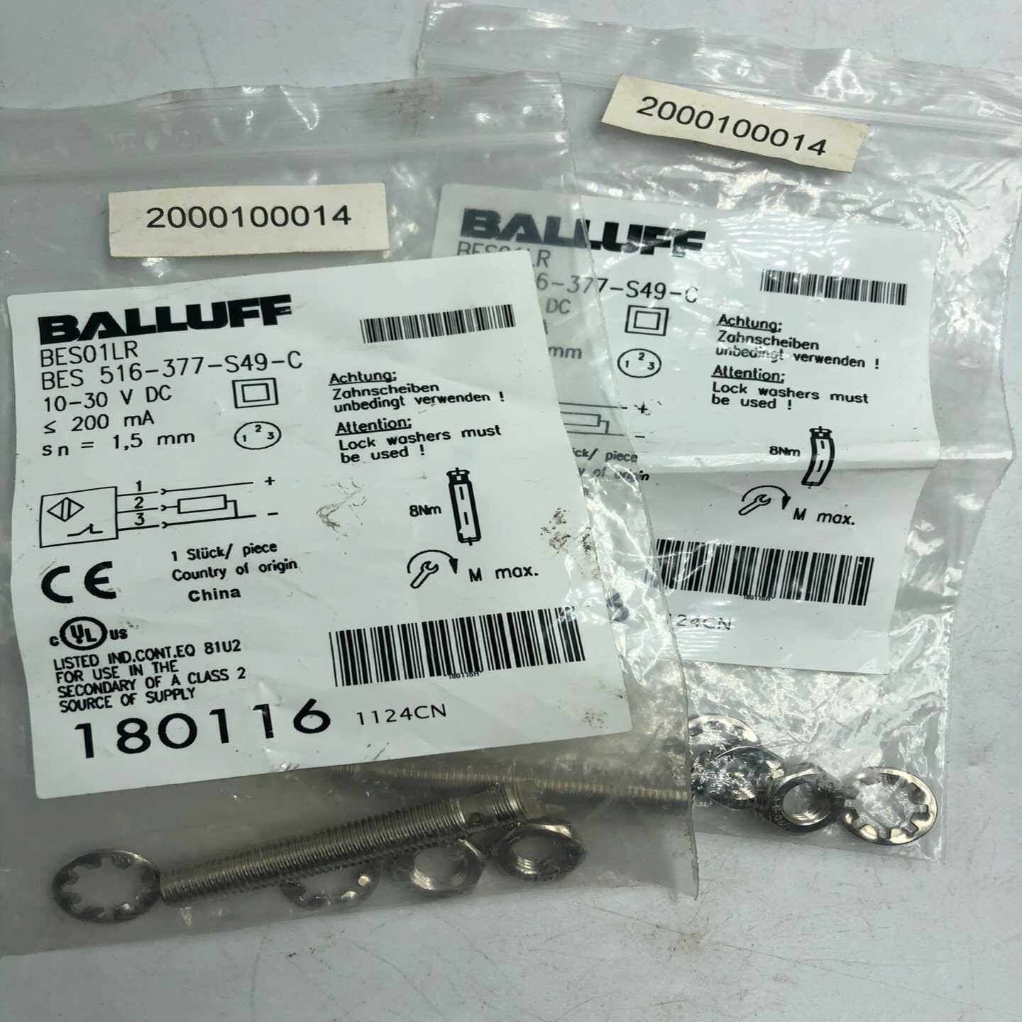 【议价】巴鲁夫BES01LRBES516-377-S49-C原适用