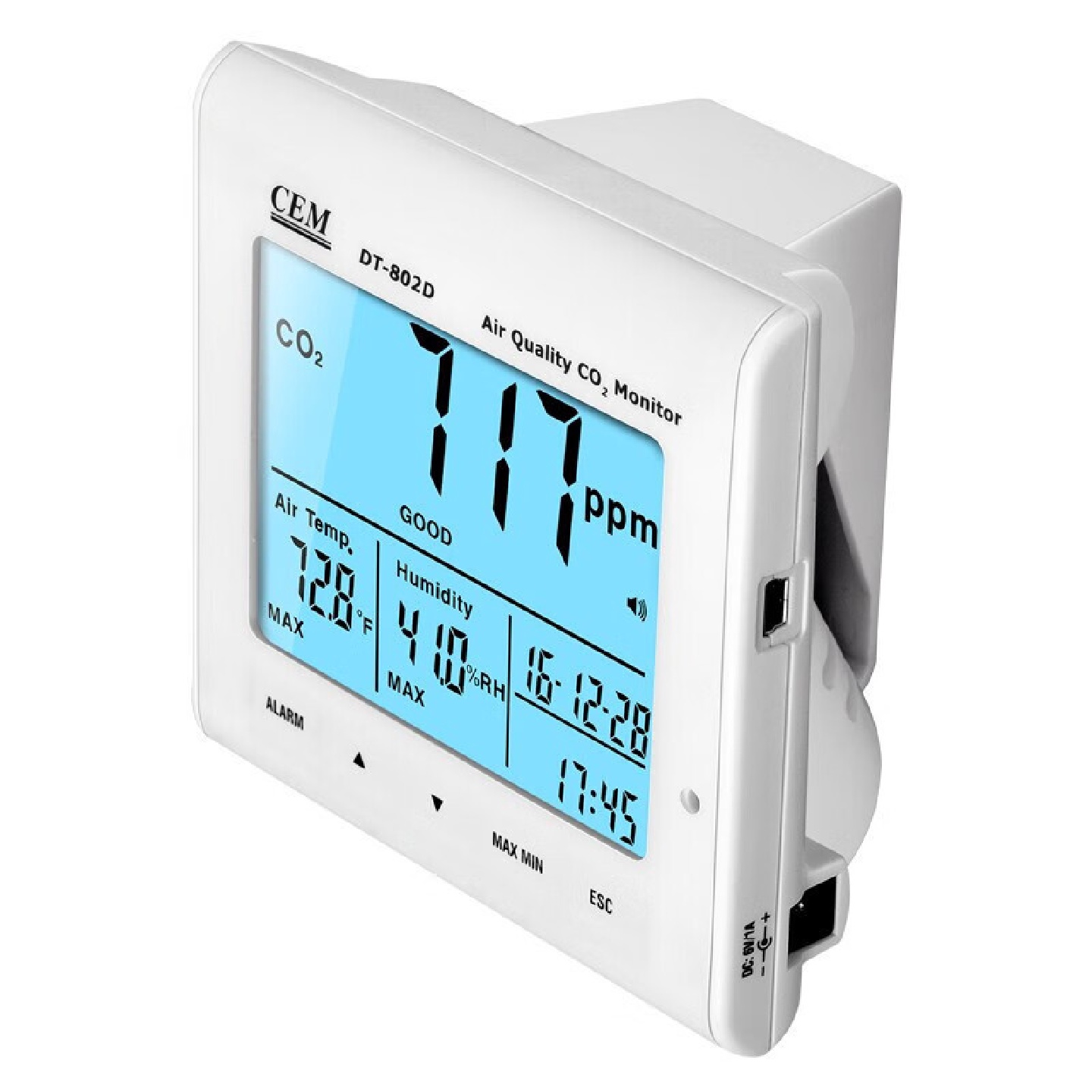 华盛昌DT-802D空气质量检测仪可燃气体CO2空气质量监测仪一氧X20