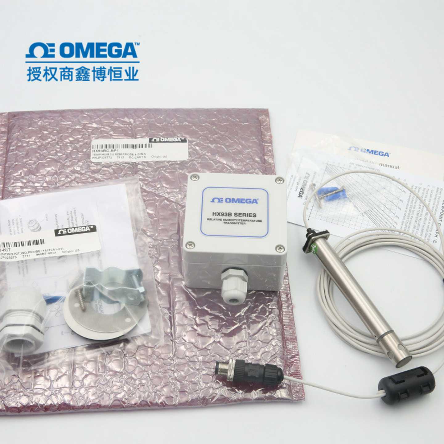 HX92BC-DHX93BDVU2-RP1美国奥米佳温湿度变送器调节器变送器