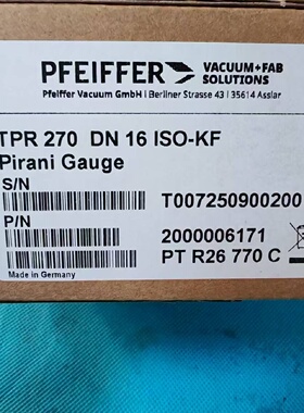 普发PFEIFFERTPR270DN16ISOKF议价