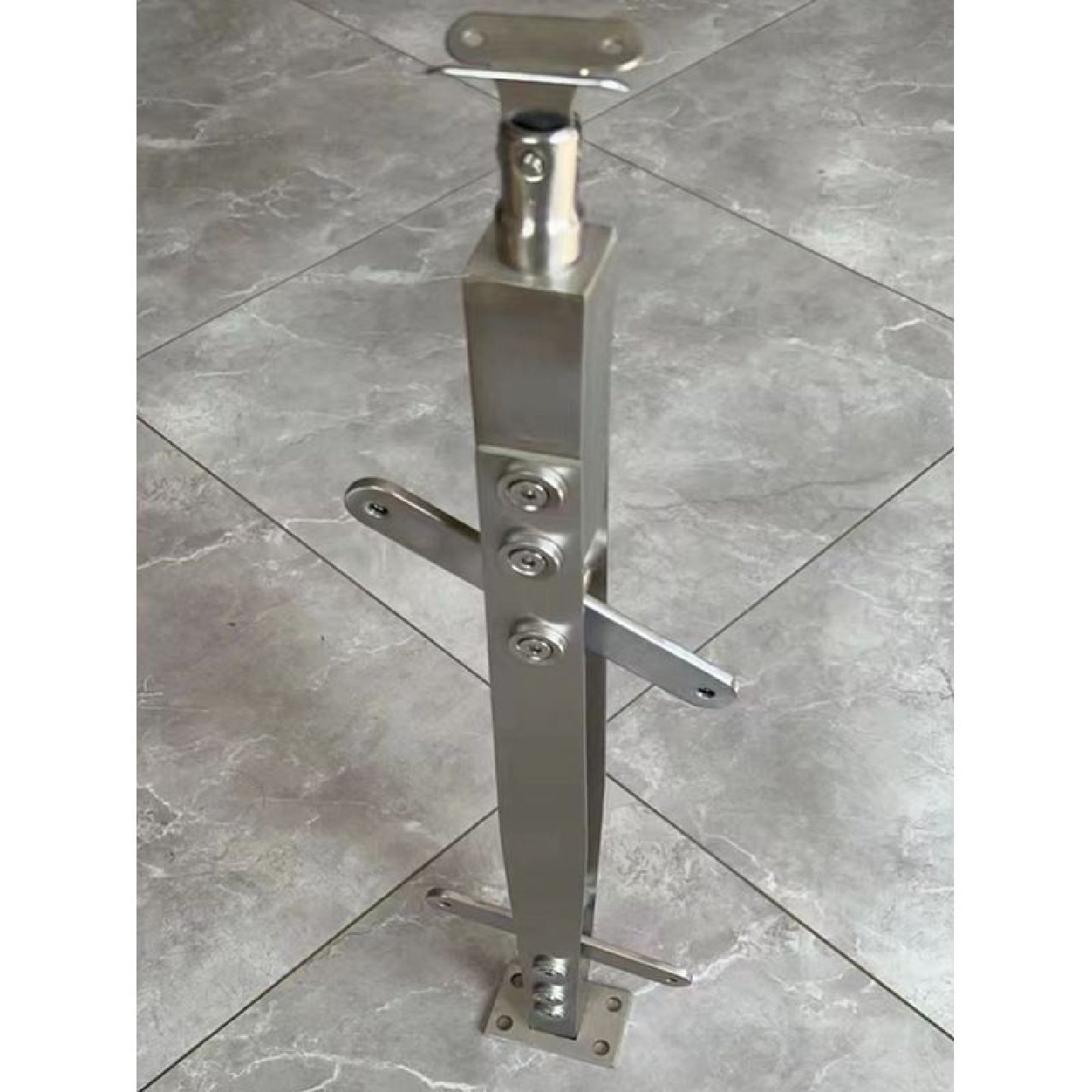 304不锈钢楼梯栏杆立柱大刀片玻璃扶手商场护栏别墅围栏五金,全屋定制,楼梯立柱,淘宝优惠券,粉丝福利购,淘宝优惠卷