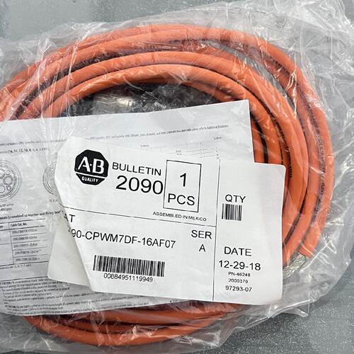 议价2090-CPWM7DF-16AF07 AB 电机专用，SpeedTec DIN连接器 7M