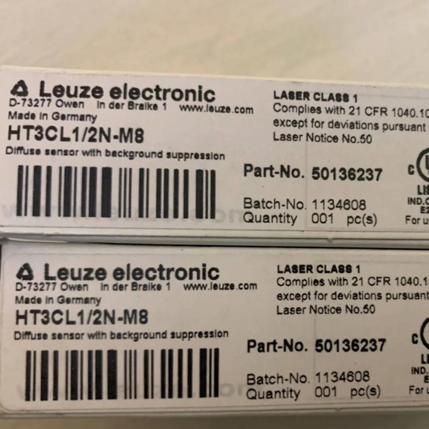 配件劳易测LEUZE HRTL3B66-M8停产HT3CL12N-M8替代全新议价