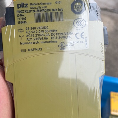 德国皮尔兹PNOZX2.8P安全继电器型号777302-询