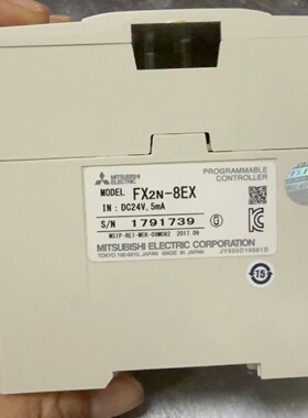 议价扩展模块FX2N8EX成色九新功能包议价