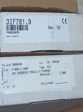 【请询价】全新贝加莱板卡3IF7819库存余料原装正品内外码一致