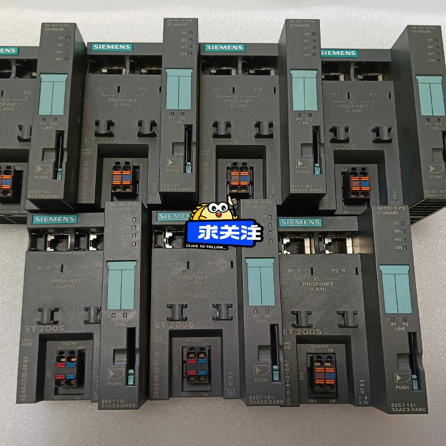 6ES7151-3AA23-0AB0西门子模块，功能完好，--议价商品