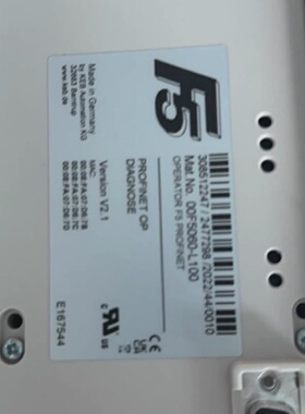 议价Keb Profinet Panel 00F5060L100 Br New适用