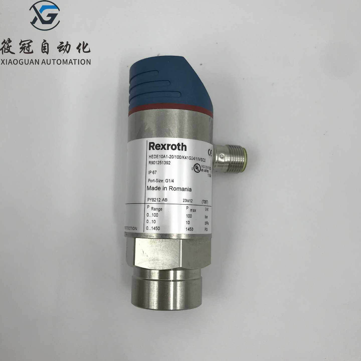 REXROTH力士乐传感器HEDE10A1-20-100-K41GR24-1-V-S02