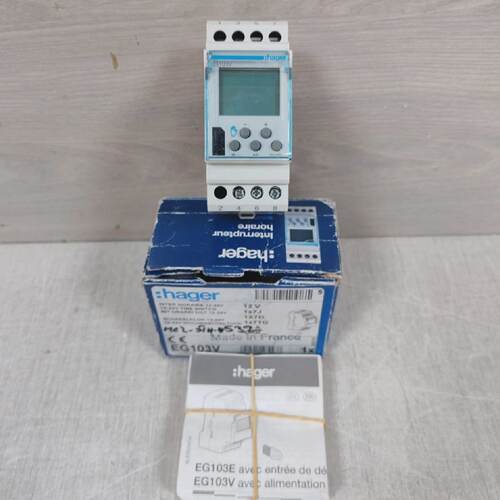 HAGER EG103V TIME SWITCH  NEW WITH FILTHY BOX