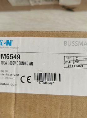 EATONBUSSMANN170M6549熔断器议价