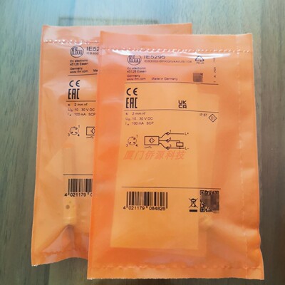 议价IE5295易福门IFM电感式接近开关传感器 PNP常开非齐平安装现