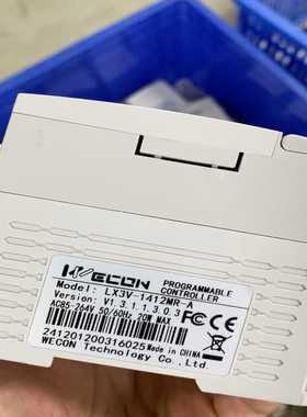 维控PLCLX3V-1412MR-A，原装拆机，功能完好。--议价商品