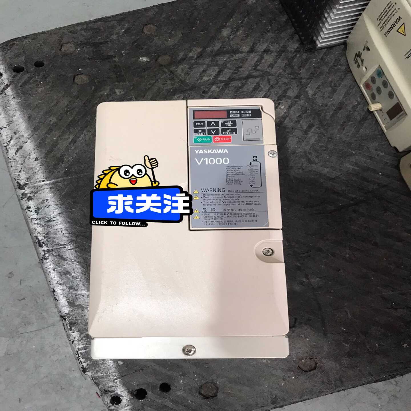 安川变频器CIMR-VB4C0018BBA7.5KW/5.询价