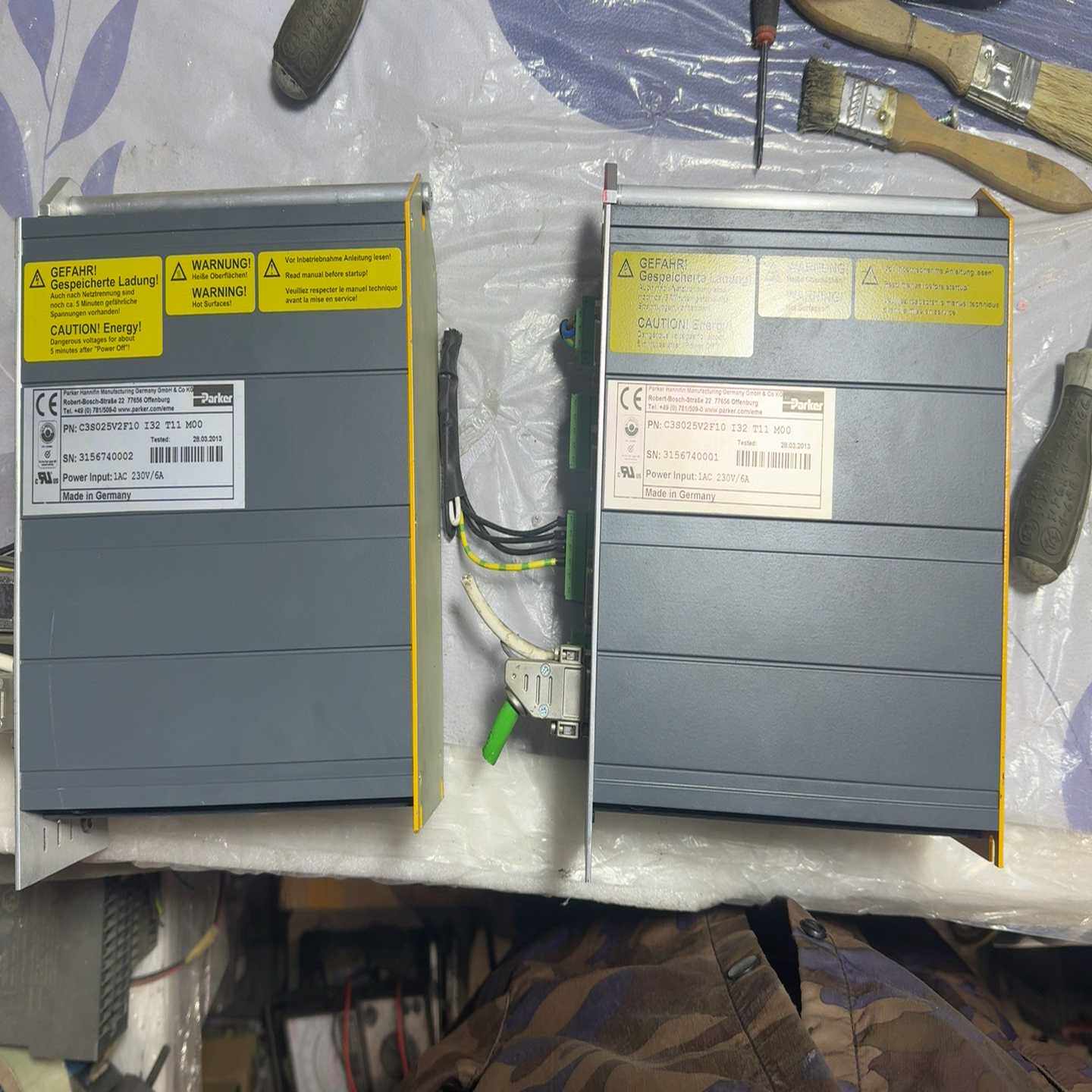 parker伺服驱动器compax3派克C3S025V2F1询价