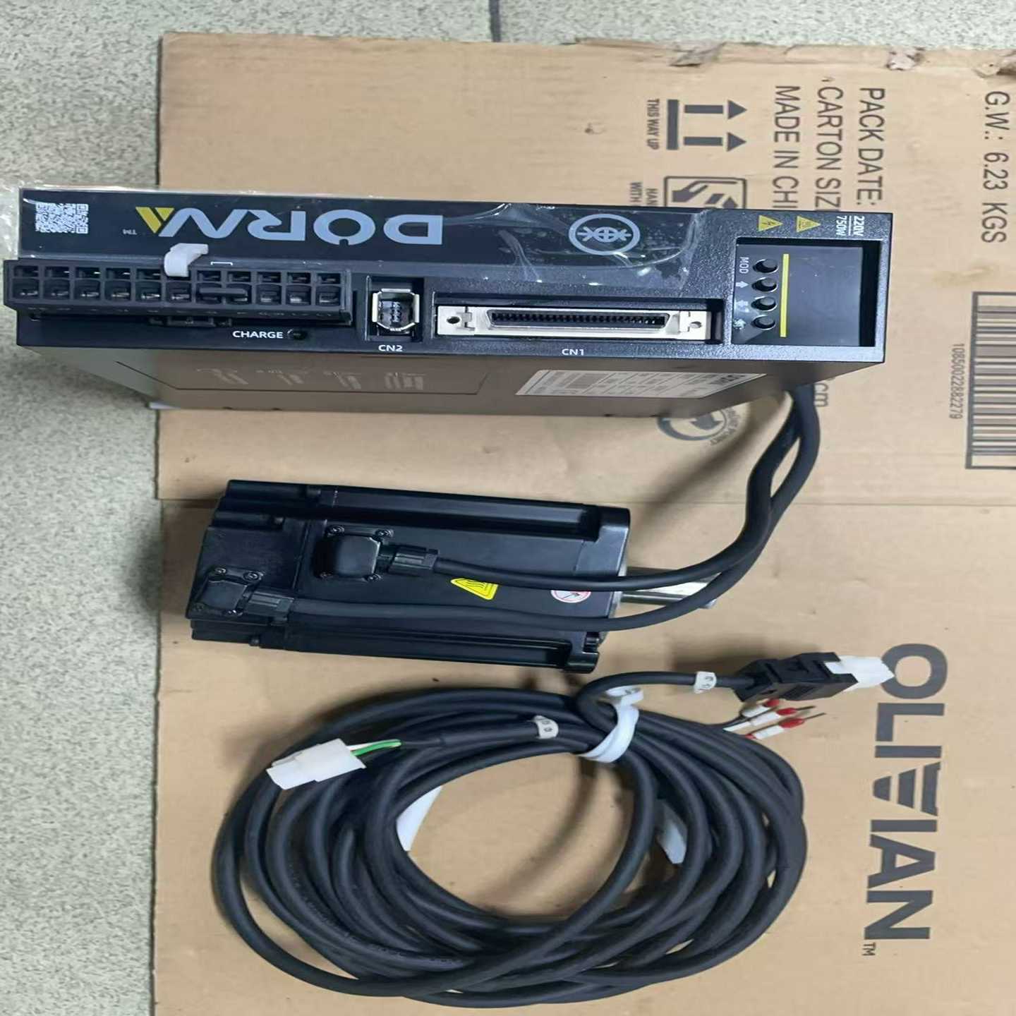 东菱伺服电机套装，二手拆机12套现货，型号DS2P-08AS一议价