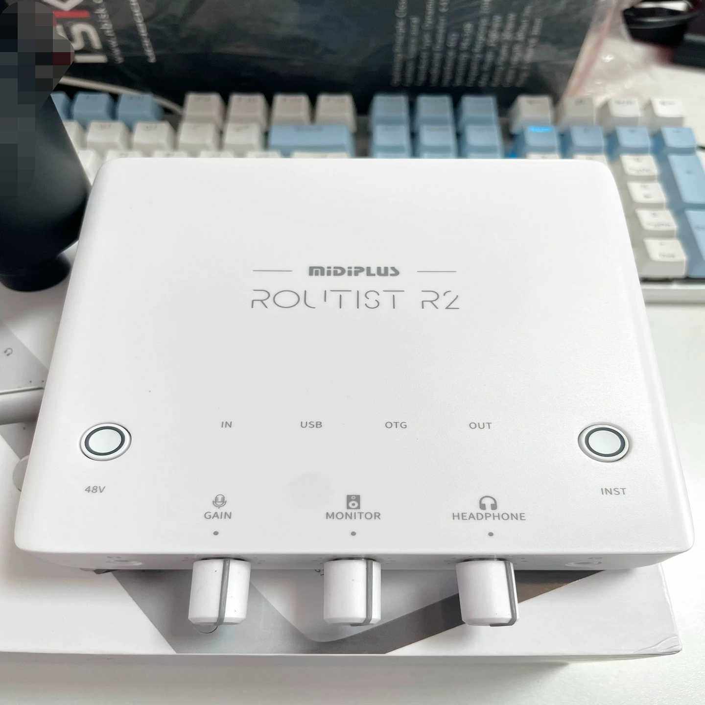 MiDiPLUS迷笛R2声卡九成新--议价商品