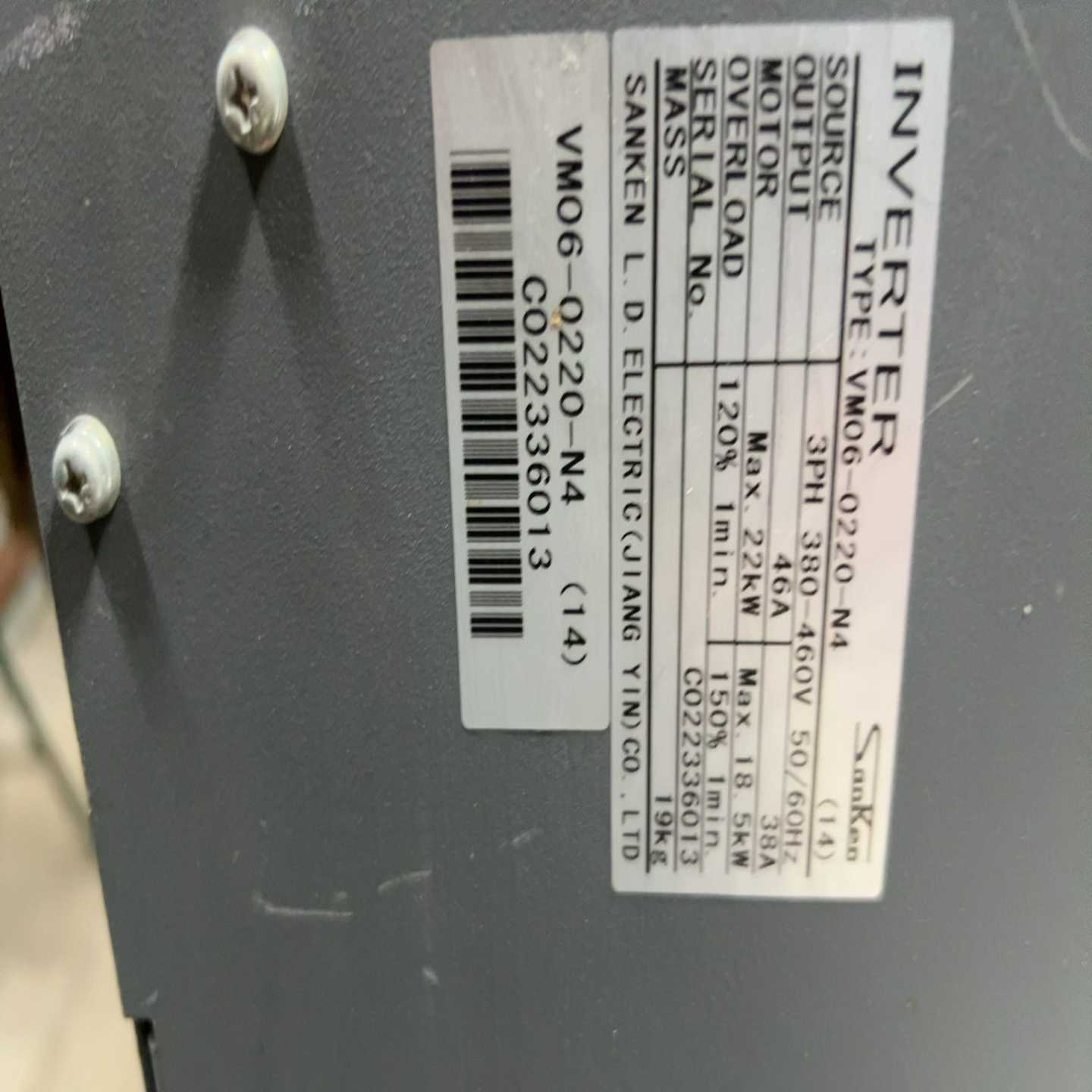 三垦变频器VM06-0220-N4适用