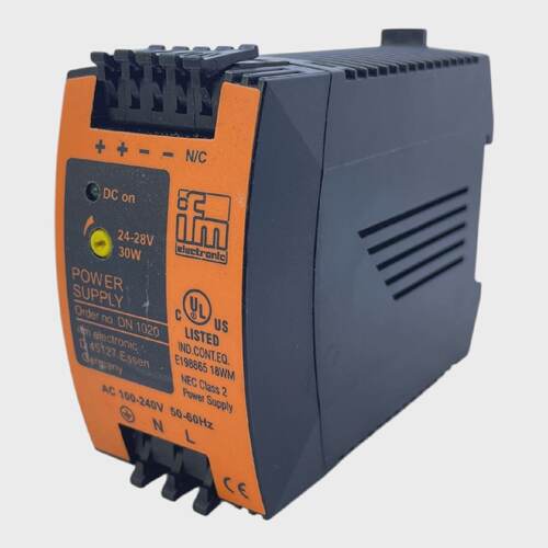 Ifm Adaptador de Red 24V Fuente Conmutada DN1020 Von ifm par