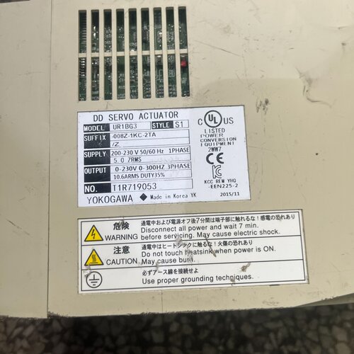 询价-横河UR1BG3008Z1KC2TA驱动器