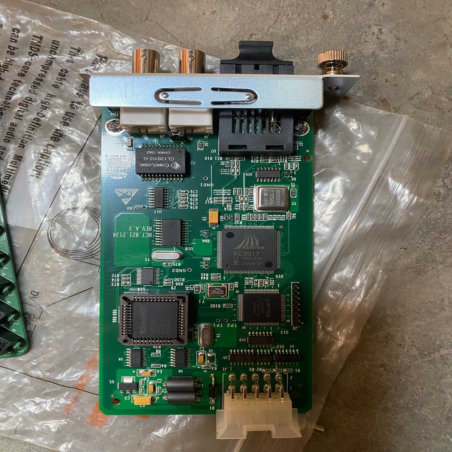 瑞斯康达光端机RC832-30-S1单路一张成色见图实物询价