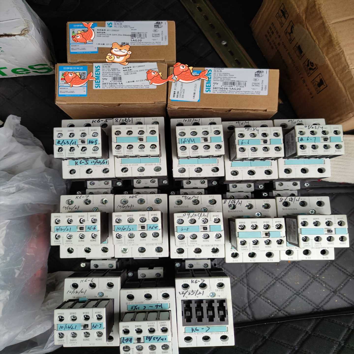 西门子接触器3RT5036-1AG20（AC110V)--议价商品