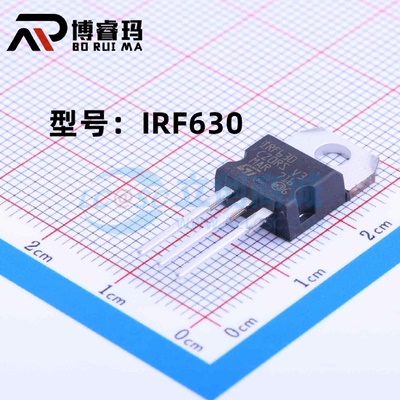 全新原装IRF630NPBF封装TO-220N沟道200V/9.2AMOSFET场效应管