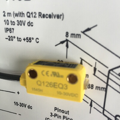 配件Q12AN6RQ3Q12RN6RQ3邦纳小型光电传感器Q126EQ3详询议价