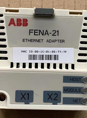 议价FENA-21全新ABB ACS355/ACS880变频器EtherNet乙太网配接器模